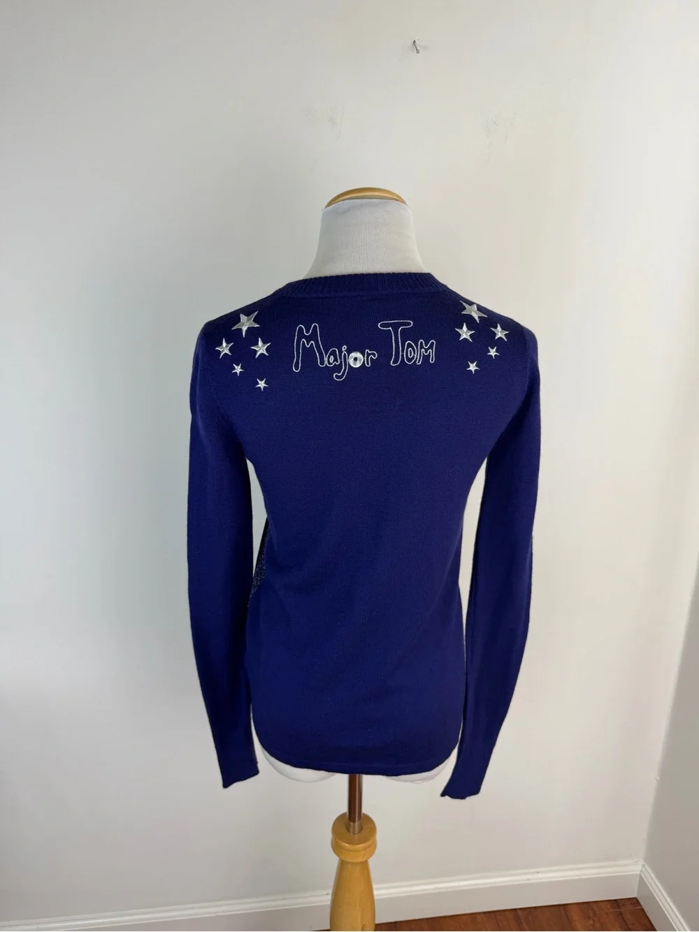 Stoned Immaculate x David Bowie Limited Edition Major Tom Sweater Size S
